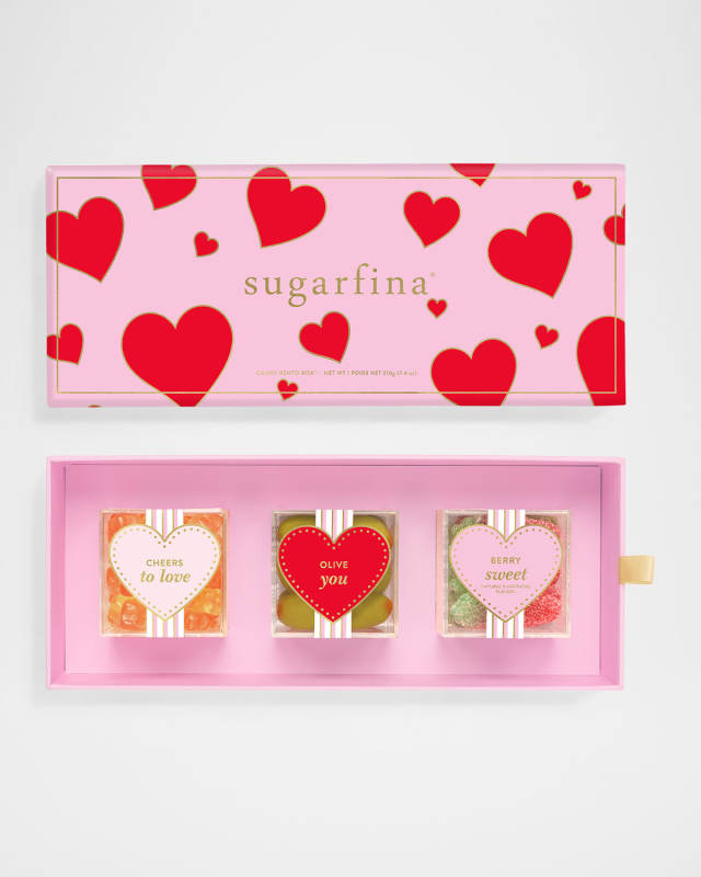 Heart 3-Piece Candy Bento Box - Valentine's Day 2025